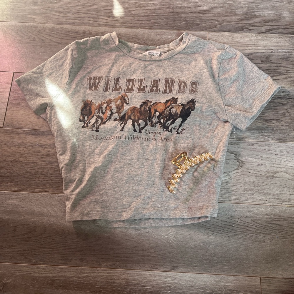 Wildlands Gray Kids T-Shirt